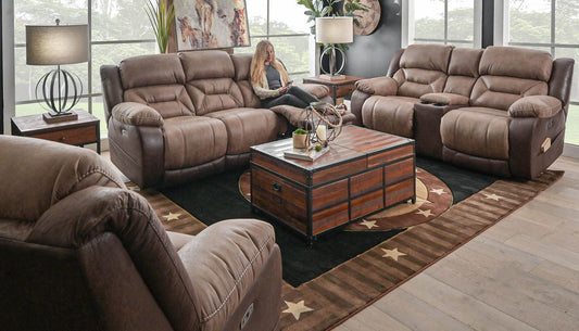 Houston Reclining Sofa & Loveseat
