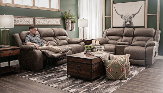 Houston II Reclining Sofa & Loveseat