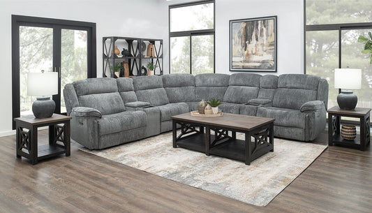 Easthill II Fabric Reclining Sectional