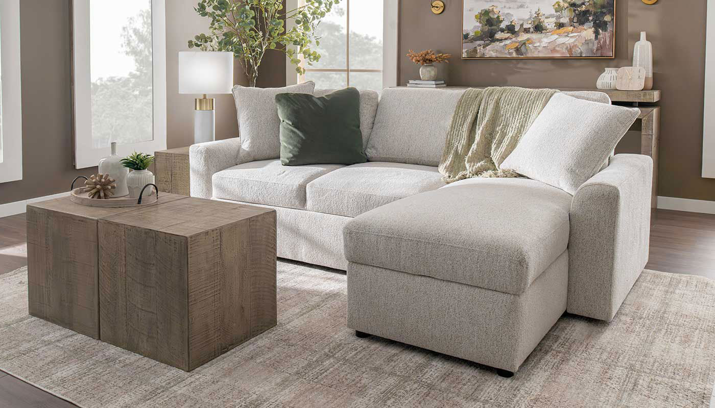 Ivy Trundle Sofa with Chaise