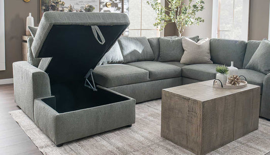 Ivy Trundle Sectional with Chaise