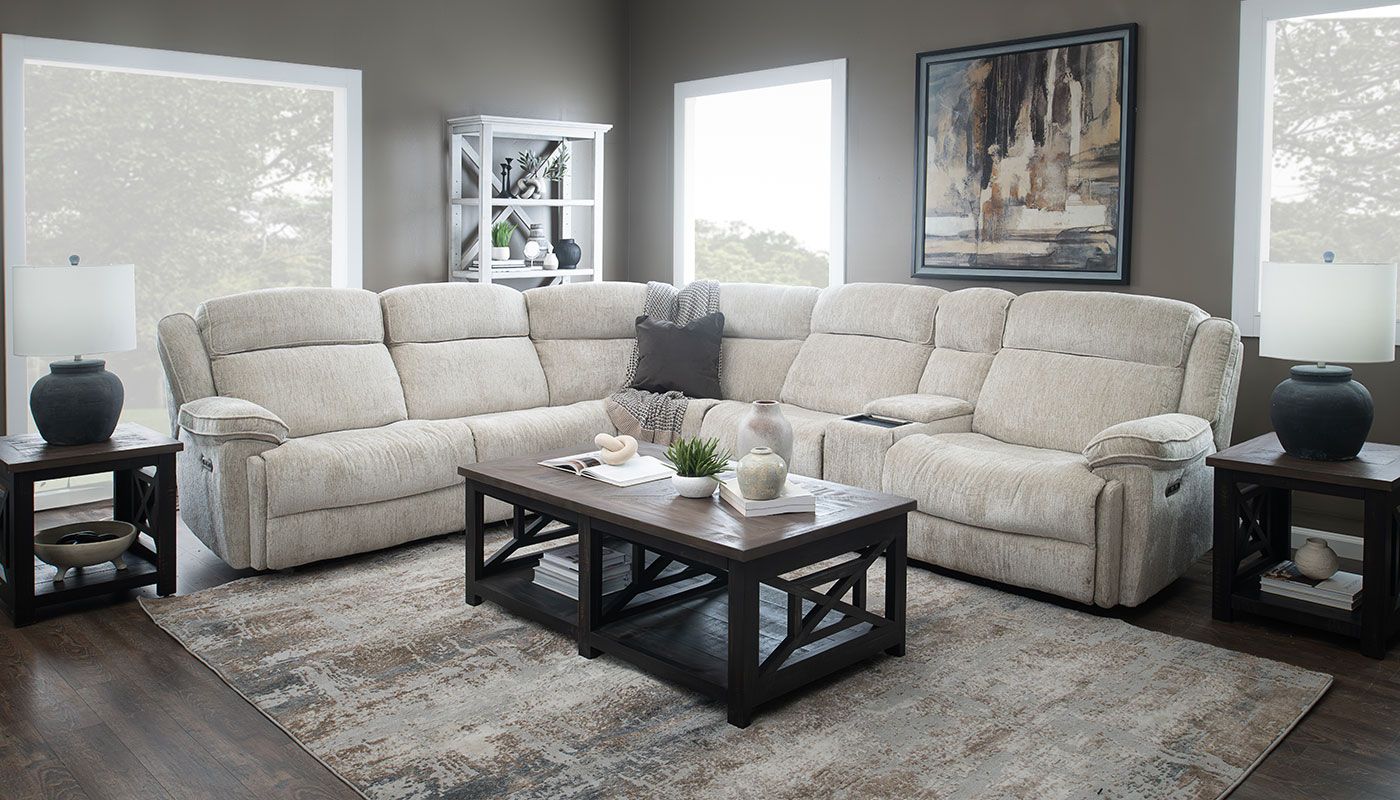 Easthill II Fabric Reclining Sectional