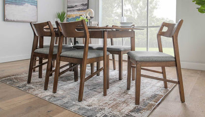 Slip Leaf Dining Height Table & Chairs